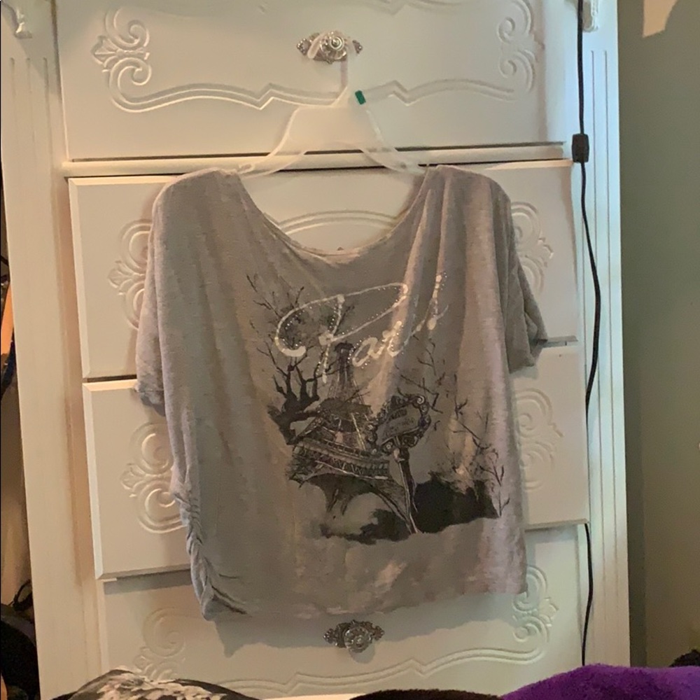 Paris crop top